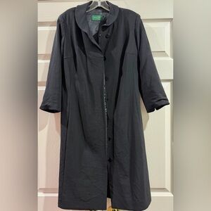 Bean Pole Women’s Black Trench Coat Sz Small